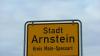 Ortsschild Arnstein.