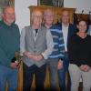 Peter Kornell (von links), Aufsichtsratsvorsitzender der Baugenossenschaft für den Landkreis, verabschiedete den langjährigen Mitstreiter Oskar Münzer, weitere Aufsichtsräte sind Harald Kopp und Harald Zierhut. Den Vorstand bilden der Vorsitzende Uwe Hirsch, seine Stellvertreterin Elke Rumpel-Konnerth, Geschäftsführerin Beate Wirth und Thomas Beer.