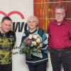 Auf dem Foto von links Uwe Lehm, Heidi Scheuring, Holger Milde.
