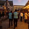 Traditionell besucht das Nürnberger Christkind immer am Samstag vor dem 1. Advent den Weihnachtsmarkt in Schweinfurt