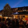 Traditionell besucht das Nürnberger Christkind immer am Samstag vor dem 1. Advent den Weihnachtsmarkt in Schweinfurt