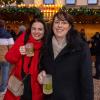 Traditionell besucht das Nürnberger Christkind immer am Samstag vor dem 1. Advent den Weihnachtsmarkt in Schweinfurt