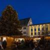 Traditionell besucht das Nürnberger Christkind immer am Samstag vor dem 1. Advent den Weihnachtsmarkt in Schweinfurt