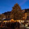 Traditionell besucht das Nürnberger Christkind immer am Samstag vor dem 1. Advent den Weihnachtsmarkt in Schweinfurt