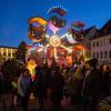 Traditionell besucht das Nürnberger Christkind immer am Samstag vor dem 1. Advent den Weihnachtsmarkt in Schweinfurt