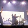 Zahlreiche Menschen besuchen am Sonntag 01.12.24 das Konzert von "Die Fantastischen Vier - Long Player on Tour" in der tectake Arena in Würzburg.