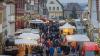 So präsentierte sich das Marktgeschehen gegen 16 Uhr: Es war richtig etwas los.