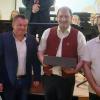 Im Bild von links Stefan Ebert, Dominik Sitter - NBMB, Alexander Schech und Siggi Weissenseel. Im Bild von links Stefan Ebert, Dominik Sitter - NBMB, Alexander Schech und Siggi Weissenseel.
