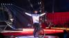Rund 3000 Menschen besuchen am Donnerstag (12.12.24) die Premiere des Weihnachtscircus Krone auf der Talavera in Würzburg. Der Circus gastiert noch bis zum 06.01.25 in der Domstadt. Auftritt der BMX-Fahrer.