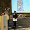Mira Heider und Gerhard Luber (stellvertretender Vorsitzender der Europa-Union) bei der Präsentation von Miras Bild. Mira Heider und Gerhard Luber (stellvertretender Vorsitzender der Europa-Union) bei der Präsentation von Miras Bild.
