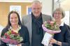 Manuela Madinger, Schulamtsdirektor Ingo Matschullis und Barbara Bartsch.
