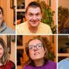 Mussten ihre gewohnte Umgebung in Kitzingen verlassen: Alexandra Plesa, Julian Fleischmann und Carina Amann (oben v.li.), Tanja Bauer, Tanja Burkard und Christina Rebitzer (unten v.li.). 