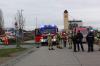 Am Samstag wurde die Feuerwehr zu einem vermeintlichen Gasaustritt am Haßfurter Hafen alarmiert.
