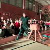 Es gab bei der Turnschau des TSV Gochsheim auch tolle Sprünge zu sehen. Es gab bei der Turnschau des TSV Gochsheim auch tolle Sprünge zu sehen.
