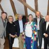 Protagonisten der Ausstellungseröffnung im "Kloster Wechterswinkel" (von links): Bastheims Bürgermeister Tobias Seufert, Künstler Thomas Lange, Kreiskulturmanagerin Astrid Hedrich-Scherpf, Bezirksheimatpfleger Klaus Reder, Vorsitzende des Kunstvereins Eva Warmuth, Kurator Jürgen Lenssen, Weihbischof em. Ulrich Boom und Landrat Thomas Habermann. Protagonisten der Ausstellungseröffnung im "Kloster Wechterswinkel" (von links): Bastheims Bürgermeister Tobias Seufert, Künstler Thomas Lange, Kreiskulturmanagerin Astrid Hedrich-Scherpf, Bezirksheimatpfleger Klaus Reder, Vorsitzende des Kunstvereins Eva Warmuth, Kurator Jürgen Lenssen, Weihbischof em. Ulrich Boom und Landrat Thomas Habermann.