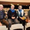 330 Menschen besuchen am Montag (30.12.24) die Jahresabschluss-Gala des KulturPackts im Evangelischen Gemeindehaus in Schweinfurt. Rund 70 Künstlerinnen und Künstler treten bei dem etwa dreistündigen Programm auf.