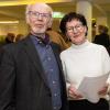 330 Menschen besuchen am Montag (30.12.24) die Jahresabschluss-Gala des KulturPackts im Evangelischen Gemeindehaus in Schweinfurt. Rund 70 Künstlerinnen und Künstler treten bei dem etwa dreistündigen Programm auf.