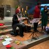 Das Bild zeigt die Band Spontanissimo beim Schulgottesdienst.