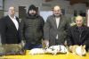 Die Schwanbergschau der Rassekaninchen in der Ausstellungshalle des Großlangheimer Kleintierzuchtvereins eröffneten Bürgermeister und Schirmherr Peter Sterk, Schwanbergmeister Sebastian Lutz, Ausstellungsleiter Frank Sturm und Vereinsvorsitzender Willi Habermann