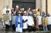 Die Großlangheimer Sternsinger wurden am Dreikönigstag von Pfarrer Andreas Hartung in einem feierlichen Gottesdienst ausgesandt.