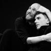  Das Impro-Duo "Jesko und Corbi" bei einer ihrer Vorstellungen.