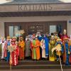 Die Sternsinger für Haselbach und Bischofsheim wurden gemeinsam ausgesendet.