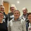 Auf dem Foto: Martina Braum, Markus Schwarze, Elisabeth Braum, Ludwig Kimmel, Otto Grätz, Christine Hoeppner.