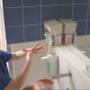 Hygiene in Krankenhäusern hilft die Ausbreitung von Krankenhauskeimen einzudämmen.