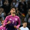 Deutschlands Kai Havertz jubelt nach dem Ausgleich zum 1:1.