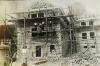 Das Schwesternhaus in Aura beim Bau 1925.