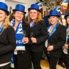 Zahlreiche Menschen besuchen am Samstag 25.01.25 die Große Kostümprunksitzung Knorrhalla in Oberdürrbach.