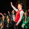 Zahlreiche Menschen besuchen am Samstag 25.01.25 die Große Kostümprunksitzung Knorrhalla in Oberdürrbach.