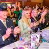 Zahlreiche Menschen besuchen am Samstag 25.01.25 die Große Kostümprunksitzung Knorrhalla in Oberdürrbach.