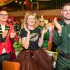 Zahlreiche Menschen besuchen am Samstag 25.01.25 die Große Kostümprunksitzung Knorrhalla in Oberdürrbach.
