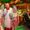 Zahlreiche Menschen besuchen am Samstag 25.01.25 die Große Kostümprunksitzung Knorrhalla in Oberdürrbach.