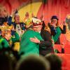Zahlreiche Menschen besuchen am Samstag 25.01.25 die Große Kostümprunksitzung Knorrhalla in Oberdürrbach.