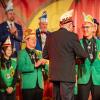 Zahlreiche Menschen besuchen am Samstag 25.01.25 die Große Kostümprunksitzung Knorrhalla in Oberdürrbach.