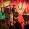 Zahlreiche Menschen besuchen am Samstag 25.01.25 die Große Kostümprunksitzung Knorrhalla in Oberdürrbach.