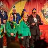 Zahlreiche Menschen besuchen am Samstag 25.01.25 die Große Kostümprunksitzung Knorrhalla in Oberdürrbach.