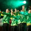 Zahlreiche Menschen besuchen am Samstag 25.01.25 die Große Kostümprunksitzung Knorrhalla in Oberdürrbach.