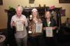 von links Georg (Platz 3),Klubmeisterin Marion (Platz 1) , Ulrike (Platz 2)