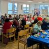 Die französische Tradition "Galette des rois" wurde in Karlstadt gefeiert. Bei Kaffee, Kuchen und Tee verbrachten rund 70 Gäste einen geselligen Nachmittag.