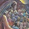 Das Bild zeigt einen Ausschnitt des Werks "Mother of the world" von John Neba Schu.