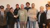Die geehrten, gewählten und die neuen Mitglieder der SK Reupelsdorf (von links): bisheriger Vorsitzender und neuer Vize Manfred Marx, Sebastian Meier, BSB-Kreisvorsitzender Gerd Radimirsky, Daniel Czeschka, Florian Kreis, Martin Bader, Johannes Czeschka, Vorsitzende Hannelore Flurschütz und Kassier Lothar Stöcklein.