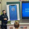 Handyprävention der Polizei an der Mittelschule Marktheidenfeld.