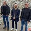Geschäftsführer-Trio: Tristan Mayer (Mitte) ist seit kurzem geschäftsführender Gesellschafter bei der Lohrer Firma MS Umweltservice. Er führt das rund 80 Mitarbeiter zählende Unternehmen zusammen mit den angestellten Geschäftsführern Stefan Mayer-Kastner (links) und Alexander Dietrich. 
