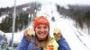 Räumte in Planica ab: Skispringerin Schmid und ihre vier Medaillen. Räumte in Planica ab: Skispringerin Schmid und ihre vier Medaillen.