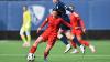 Sophia Weixler (vorne) aus Betzigau spielt für den FC Bayern München II, in den letzten Tagen war die Fußballerin außerdem bei der U19-Nationalmannschaft im Einsatz.