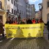 Vor einem Jahr demonstrierte die Initiative Feministisches Füssen erstmals für Frauenrechte, auch an diesem Samstag wird demonstriert.