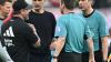 War mit seiner Gelben Karte nicht einverstanden: Union-Trainer Steffen Baumgart.